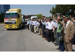 Bursa’dan Suriye’ye 450 Ton Gıda, Filistine Yarım Milyonluk Yardım