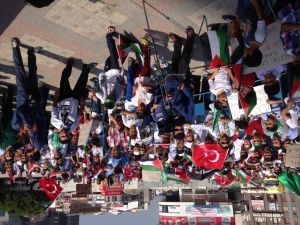 Esenyurt’ta İsrail Protestosu