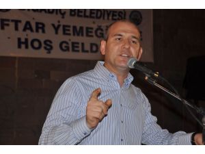 Ak Parti Genel Başkan Yardımcısı Soylu, Bigadiçte İftara Katıldı