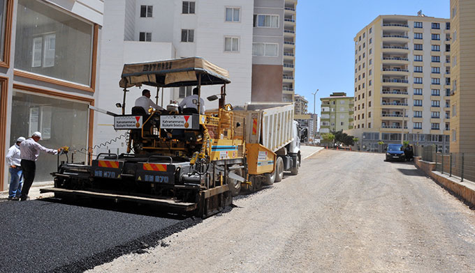 Haydarbey Mahallesi Asfaltlanıyor