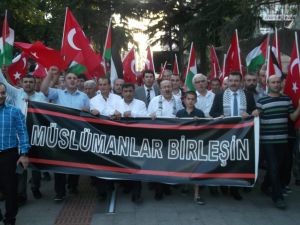 Trabzon Filistin İçin Yürüdü