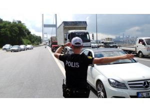 Trafikte Helikopter Destekli Bayram Denetimi