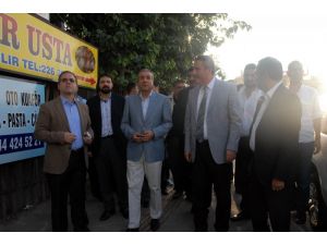 Bakan Eker, Başbakanın Miting Yapacağı Alanı İnceledi