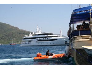 Dubai Emirinin Mega Yatı Marmaris Limanını Karıştırdı