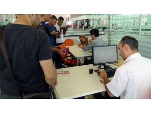 Hatay Havaalanında Oy Verme İşlemi Başladı
