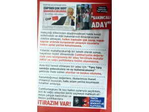 Tekirdağda İhsanoğlu Karşıtı Propaganda