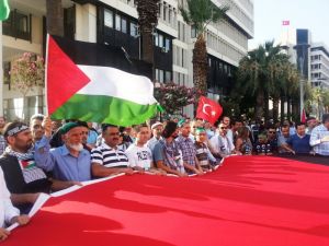 İzmir’den Filistin’e Destek Eylemi