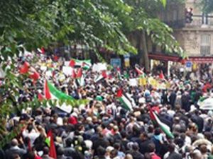 Paris’te ’’Filistin’e Destek’’ Gösterisine Müdahale