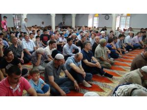 Tekirdağda Bayram Namazında Camiler Doldu Taştı
