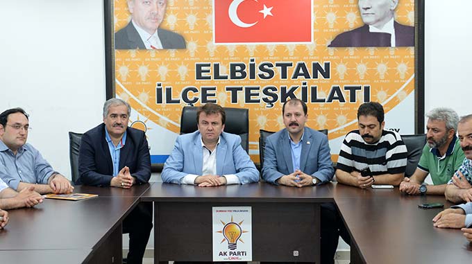 Başkan Erkoç Elbistan’da İncelemelerde Bulundu