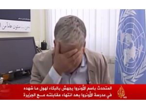 Gazze’deki Dram Bm Sözcüsünü Hıçkıra Hıçkıra Ağlattı