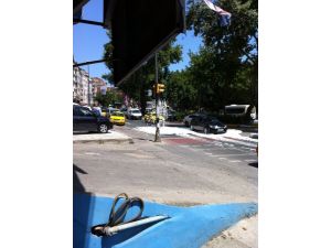 Alibeyköy’de Rögarlardan Köpük Fışkırdı