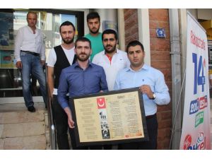 Ekmeleddin İhsanoğlu’na Samsun’dan İstiklal Marşı