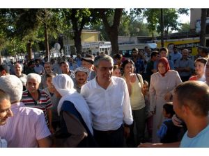 Hdp’li Ayhan Siverek’te Seçim Çalışmalarına Katıldı