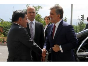 Cumhurbaşkanı Gül’den Anayasa Mahkemesi Başkanı Haşim Kılıç’a Veda Ziyareti