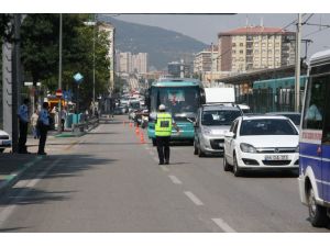 Bursa’da Otobüsler Denetim Altında