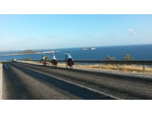 6 Günde 500 Kilometre Pedal Çevirdiler
