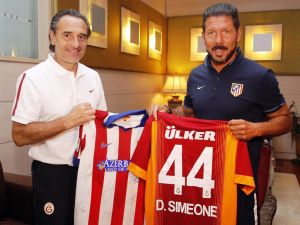 Prandelli, Sımeone’yi Ziyaret Etti