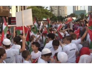 Çocuklardan İsrail’e Tepki