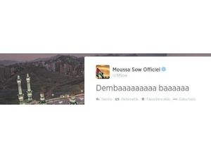 Sow’dan Demba’ya Tebrik