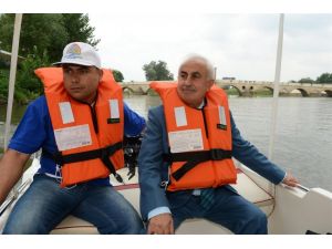 Edirne’de Su Ürünleri Kontrol Teknesi Göreve Hazır