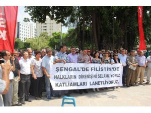 Işidin Şengal Saldırısı Adanada Protesto Edildi