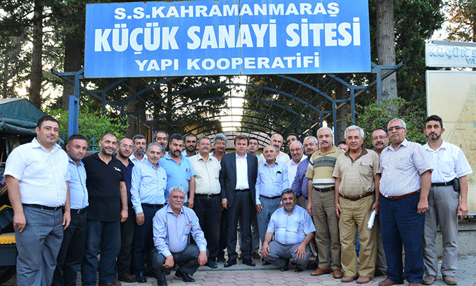 Başkan Erkoç Sanayi Kooperatifini Dinledi