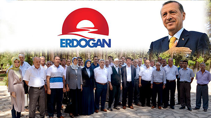 Türkoğlu İlçesinden Cumhurbaşkanı Adayı Erdoğana Tam Destek