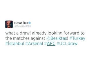 Mesut Özilden Kura Yorumu