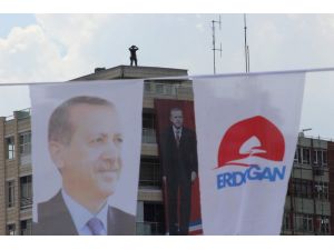 Kayseri Başbakan’ın Mitingine Hazır