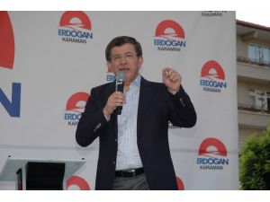 Bakan Davutoğlu Ve Elvan Karaman’da