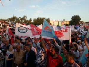 Cumhurbaşkanı Adayı Erdoğana Kadıköyden Destek