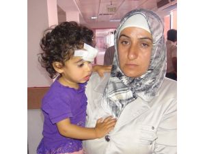Başı Pervaneye Çarpan 2 Yaşındaki Pelin Taburcu Edildi