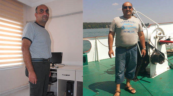 Organik Beslenerek 40 Kilo Verdi