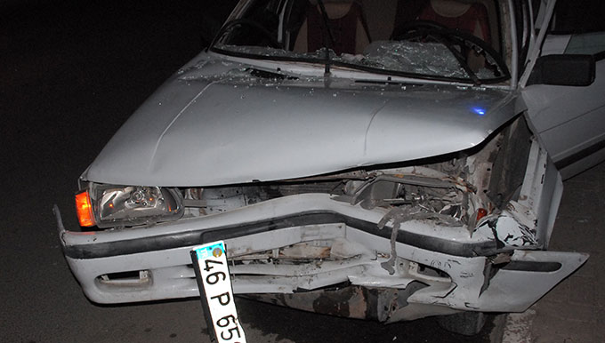 Elbistan’da Trafik Kazası