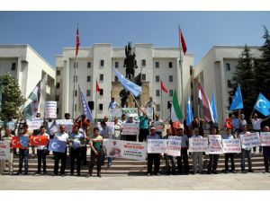 Çin Zulmü Nevşehir’de Protesto Edildi