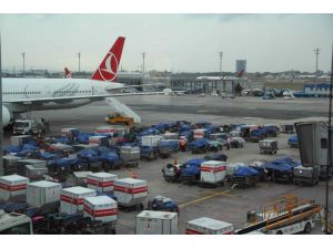 Uçaklar Kalkmayınca Bagajlar Havalimanında Kaldı