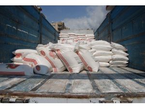 İskenderundan Suriyeye 7,5 Ton Un