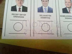 Seçim Pusulasına Modifiye Suç Değil Yazdı