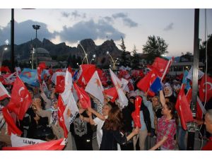 Tokat’ta Erdoğan Sevinci