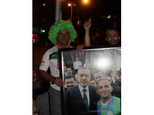 Rize’de Erdoğan Coşkusu