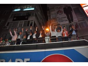 Balıkesirde Erdoğan Coşkusu