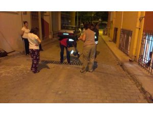 Mazgala Sıkışan Kediyi İtfaiye Ekibi Kurtardı