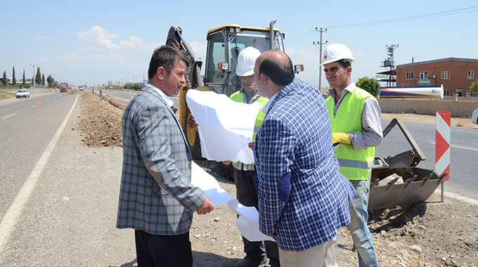 İlçemizde Aydınlatma Çalışması