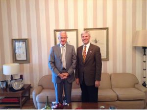 Abdnin İstanbul Başkonsolosu Hunter, Yırcalıyı Ziyaret Etti