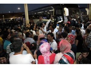 Gaziantepte Asker Uğurlaması Renkli Görüntülere Sahne Oldu