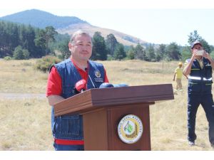 Orman Genel Müdürlüğünden Orman Yangını Tatbikatı
