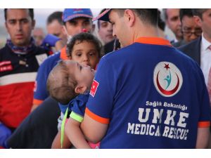 Filistinli 18 Yaralı Türkiyeye Getirildi