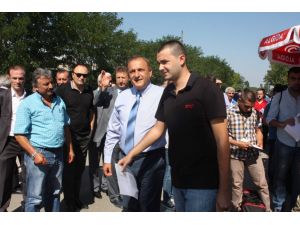 Oktay Vural, Oğlunu Askeri Birliğe Teslim Etti