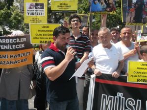 Dünya Rabia Gününde Dünyada Müslümanlara Yapılan Zulümler Dikkat Çekildi